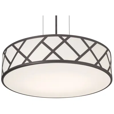 Afx Haven 21" Wide Black Pendant