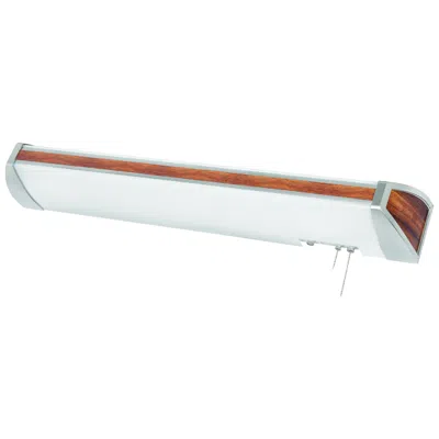 Afx Ideal Mahogany Wall Light In White