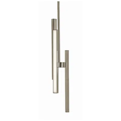 Afx Indra 4" Led Pendant - Satin Nickel