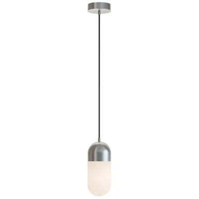 Afx Irvine 4.75" Satin Nickel Led Pendant
