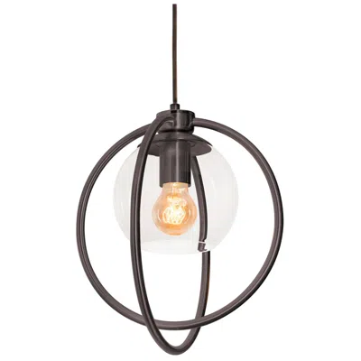 Afx Jamie 12" Pendant - Black