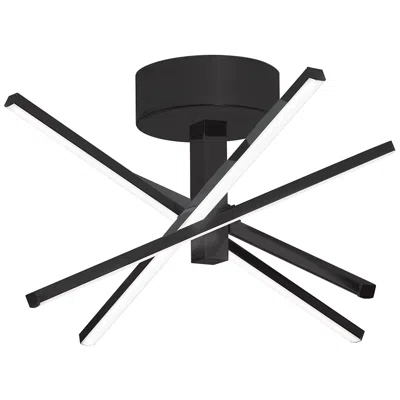 Afx Jaxx Flushmount - Led 32w - 1750 Lm - 120v - Black