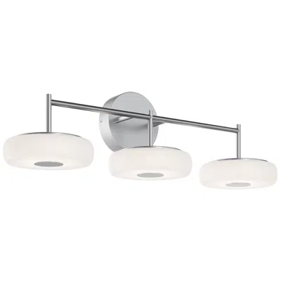 Afx June 30"  Wide Satin Nickel 30w Led Vanity