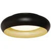 Afx Kayce Black Flush Mount In Black