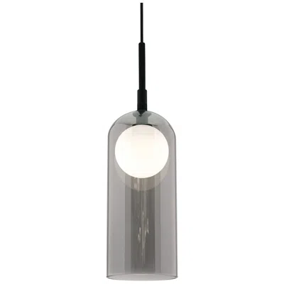 Afx Kiran 4" Led Pendant Light - Black - 3000k