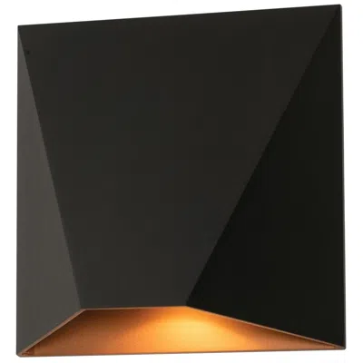 Afx Kylo 8" High Black Finish Modern Led Outdoor Wall Sconce