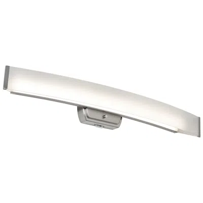 Afx Layla 32.5" Wide Brushed Nickel Led Vanity Light