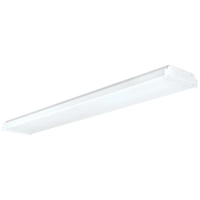 Afx Led Wrap - Flush Mount - 24" - 30w - Triac/elv - White With Frosted Cl