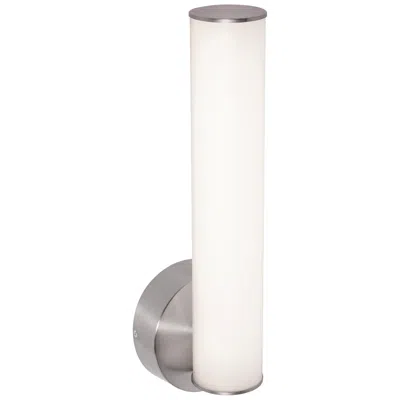 Afx Leia 14" High Satin Nickel Led Wall Sconce