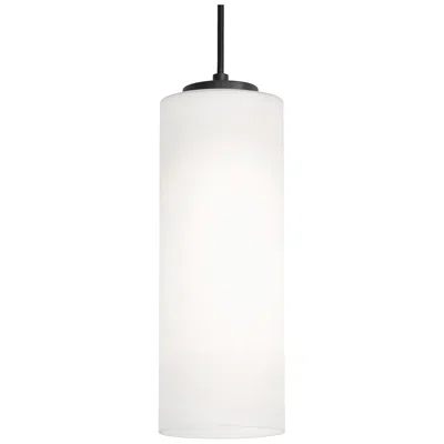 Afx Leo 12" Wide Black Led Pendant
