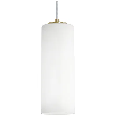 Afx Leo 12" Wide Light Antique Brass Led Pendant