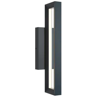 Afx Liam 18" High Black Led Outdoor Wall Light