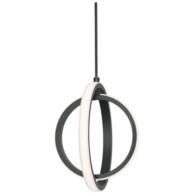 Afx Lock 9" Led Pendant Light - Black