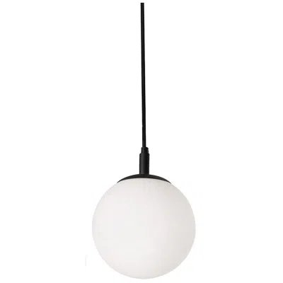 Afx Loretto 7.1" Wide Modern White Globe Pendant