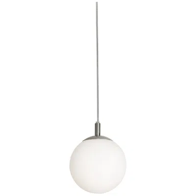 Afx Loretto Pendant - 7.1 In - Medium Base - 120v - Satin Nickel