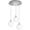 Afx Loretto Triple Pendant Medium Base