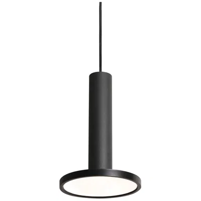 Afx Luna 8" Wide Black Led Pendant