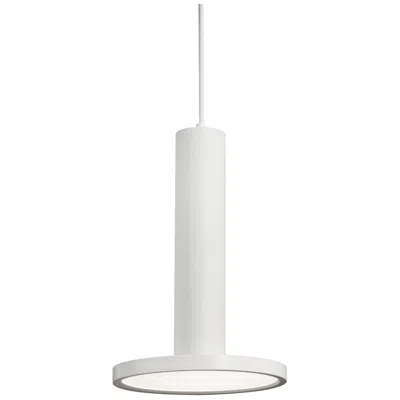 Afx Luna 8" Wide White Led Pendant