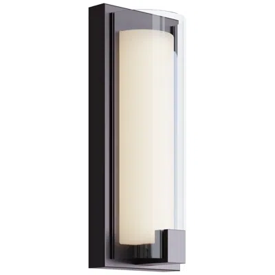 Afx Mesa 12" High Bronze Led Sconce In Black