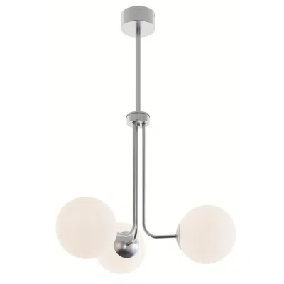 Afx Metropolitan 27" Wide Satin Nickel Led Pendant Light