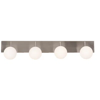 Afx Metropolitan 38" Led Vanity - Satin Nickel