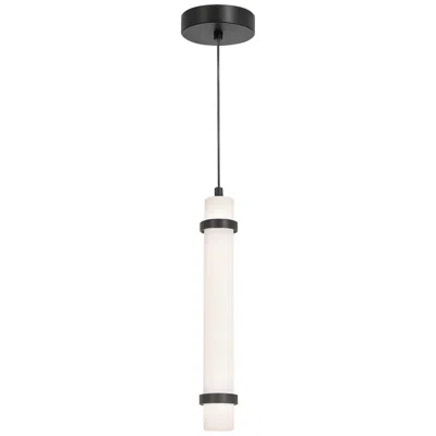 Afx Miami 15" High Black Led Pendant
