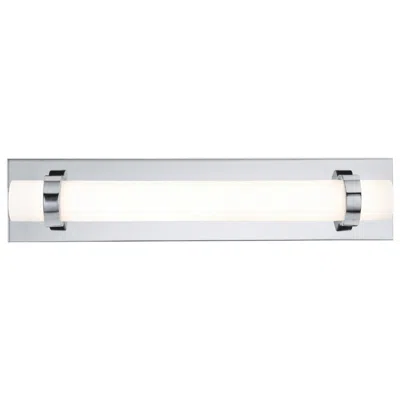 Afx Miami 18" Wide Polished Chrome Led Vanity