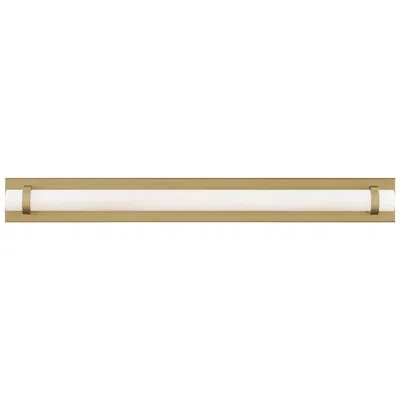Afx Miami 36" Wide Light Antique Brass Led Vanity