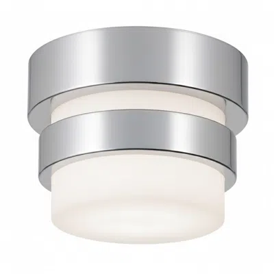 Afx Miami 5" Wide Polished Chrome Led Flush Mount