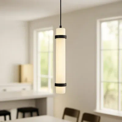 Afx Miami - Led Pendant - 15" - Black