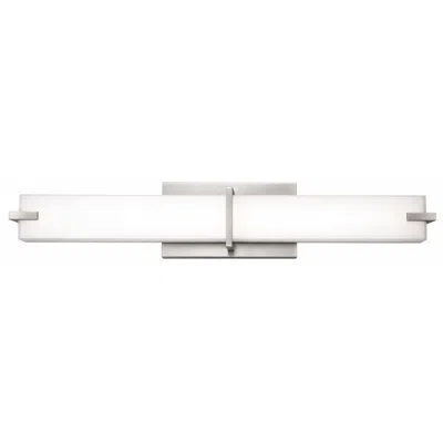 Afx Miller 24" Wide Satin Nickel Led Vanity Light