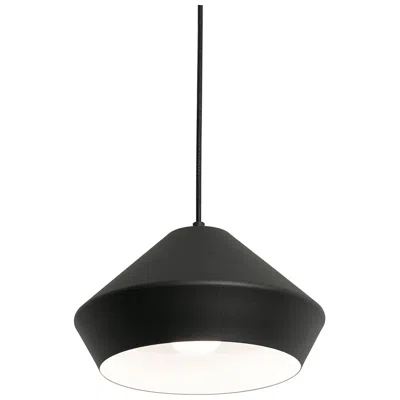 Afx Milo 10 1/2" Wide Black Mini Pendant