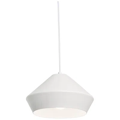 Afx Milo Pendant Medium Base 120v White