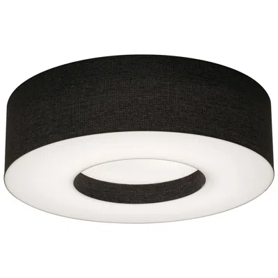 Afx Montclair 12" Flush Mount - Black Shade