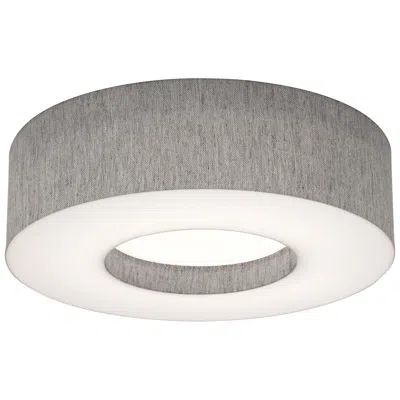 Afx Montclair 12" Flush Mount - Grey Shade