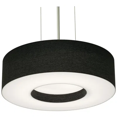Afx Montclair 12" Pendant - Black Shade