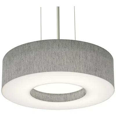 Afx Montclair 12" Pendant - Grey Shade