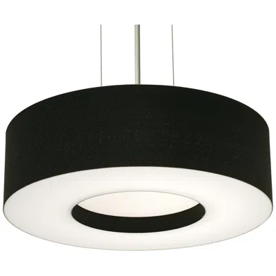 Afx Montclair 15" Pendant - Black Shade