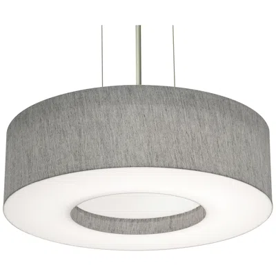 Afx Montclair 15" Pendant - Grey Shade