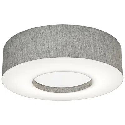 Afx Montclair 19" Flush Mount - Grey Shade