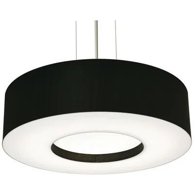 Afx Montclair 19" Pendant - Black Shade