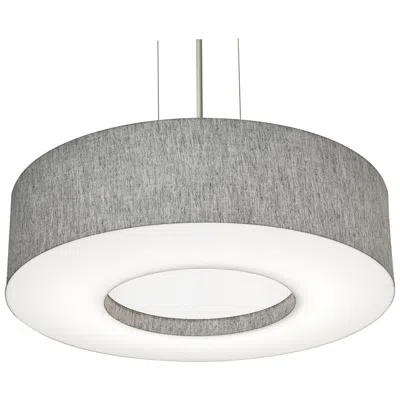 Afx Montclair 19" Pendant - Grey Shade
