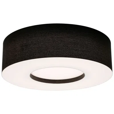 Afx Montclair 24" Wide Black Led Flush Mount