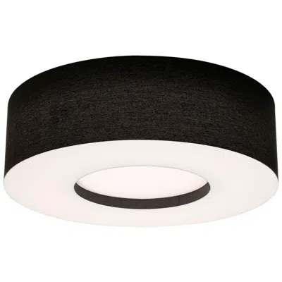 Afx Montclair 30" Wide Black Flush Mount