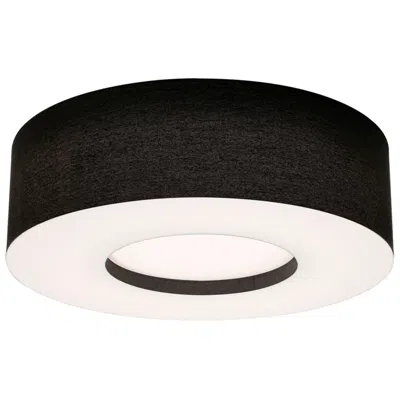 Afx Montclair 30" Wide Black Led Flush Mount