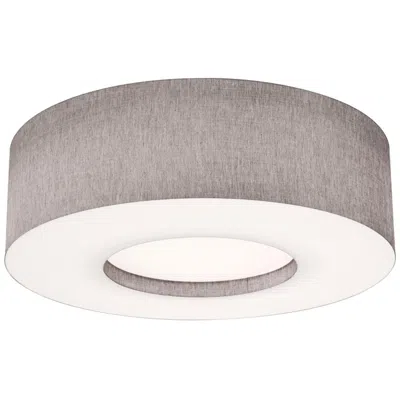 Afx Montclair 30" Wide Grey Led Flush Mount