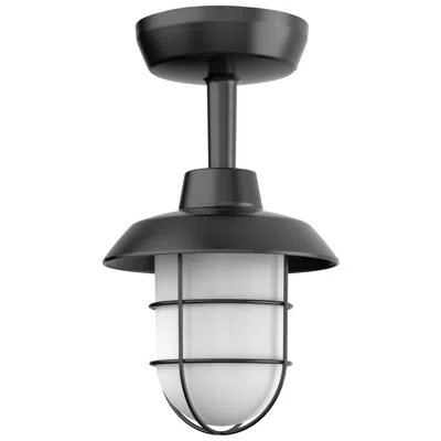 Afx Odell 9.3" High Black Led Outdoor Sconce