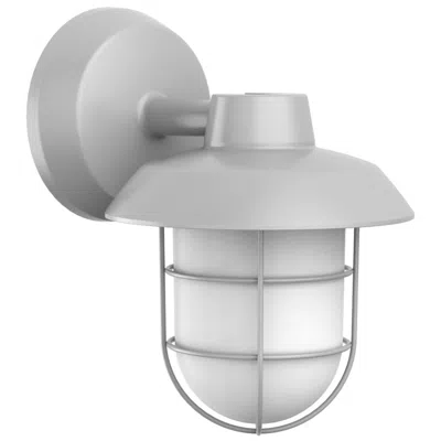 Afx Odell 9.3" High Textured Grey Led Outdoor Sconce