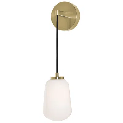 Afx Olivia 15.5" High Light Antique Brass Led Wall Sconce In Gold