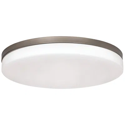 Afx Oscar 19" Wide Satin Nickel Led Ceiling Light
